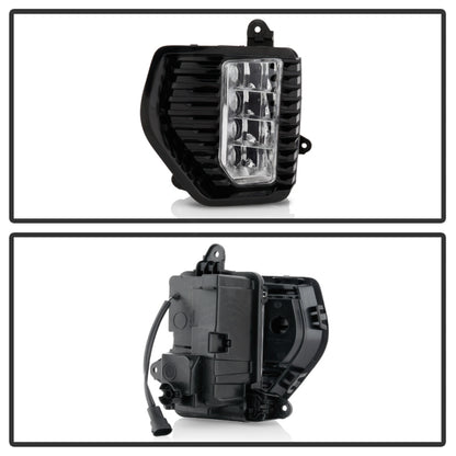 Spyder GMC Sierra 1500 Denali Only 19-20 (Not for 2500/3500) OEM Style Full LED Fog w/ Switch- Clear SPYDER