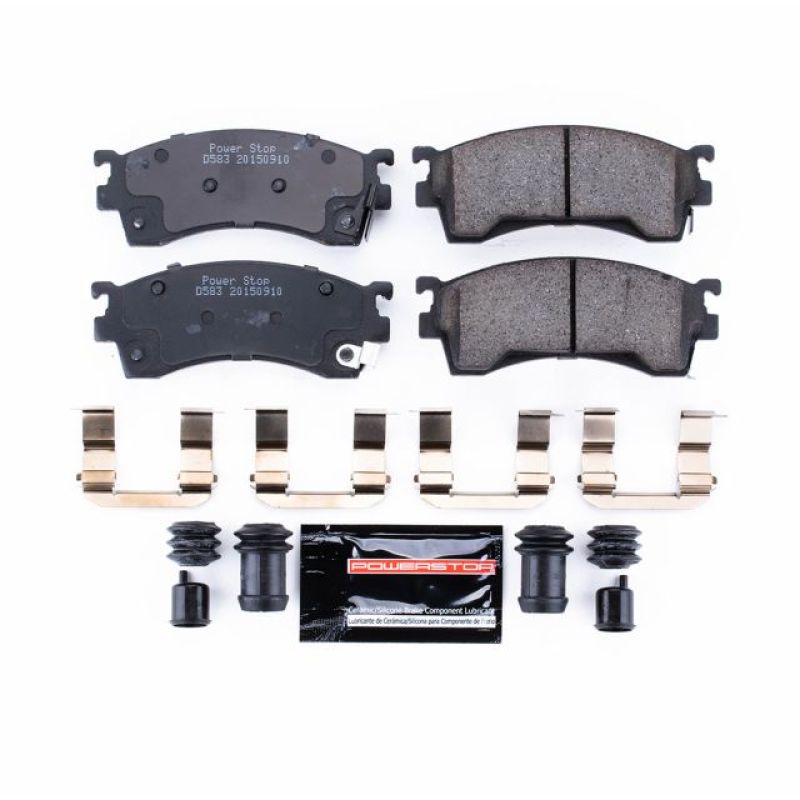 Power Stop 93-97 Ford Probe Front Z23 Evolution Sport Brake Pads w/Hardware PowerStop