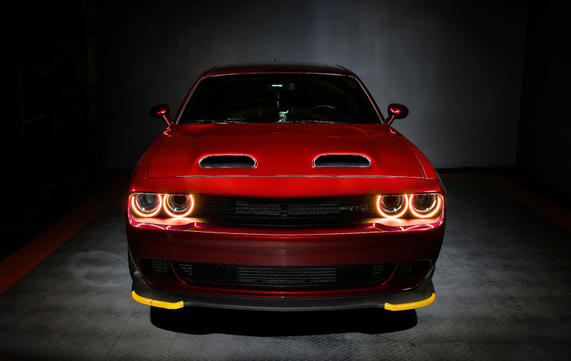 Oracle 15-21 Dodge Challenger Dynamic Surface Mount Headlight Halo Kit - ColorSHIFT - Dynamic ORACLE Lighting