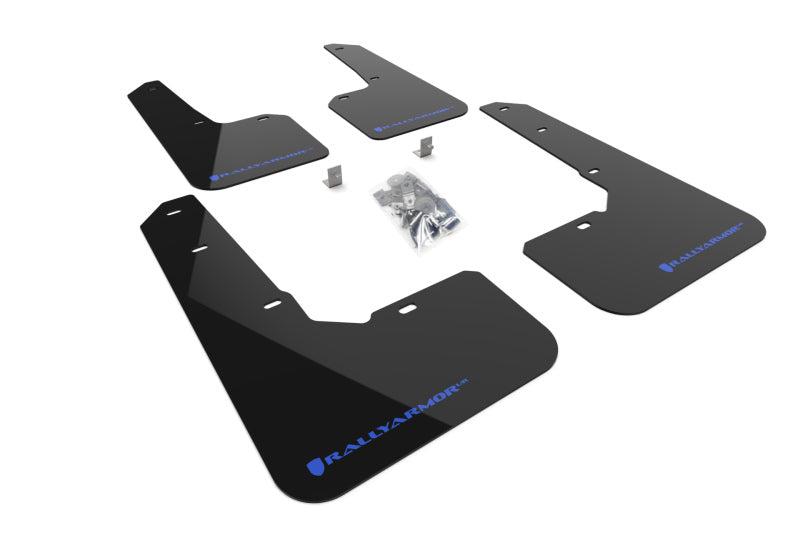Rally Armor 2022 Subaru Outback Wilderness Black Mud Flap Blue Logo Rally Armor
