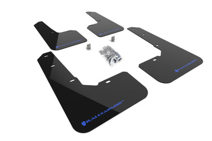 Rally Armor 2022 Subaru Outback Wilderness Black Mud Flap Blue Logo Rally Armor