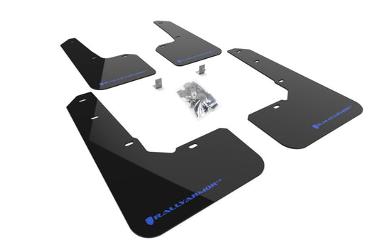 Rally Armor 2022 Subaru Outback Wilderness Black Mud Flap Blue Logo Rally Armor
