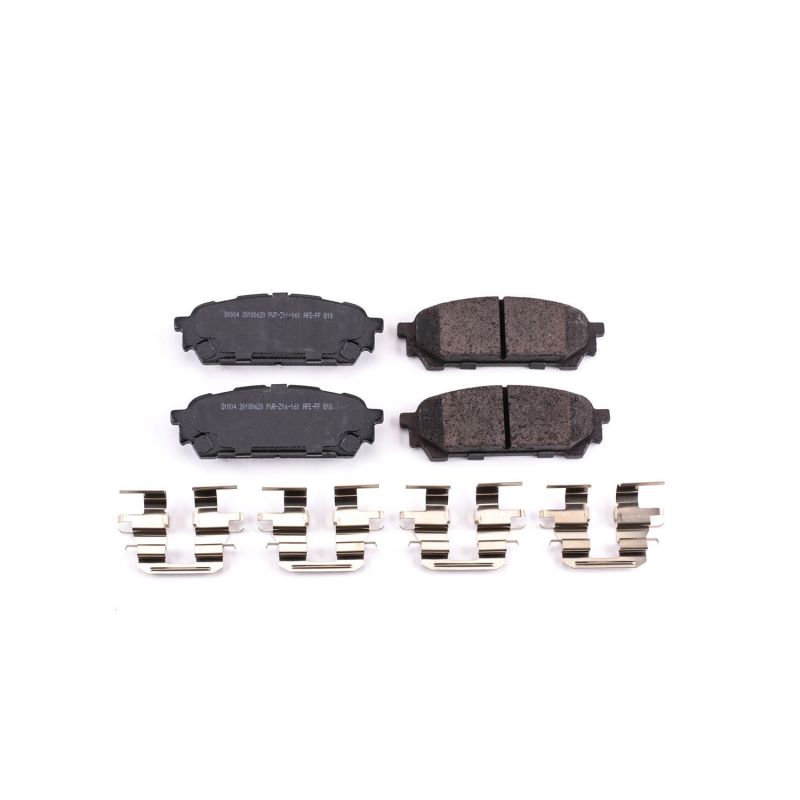 Power Stop 05-06 Saab 9-2X Rear Z17 Evolution Ceramic Brake Pads w/Hardware PowerStop