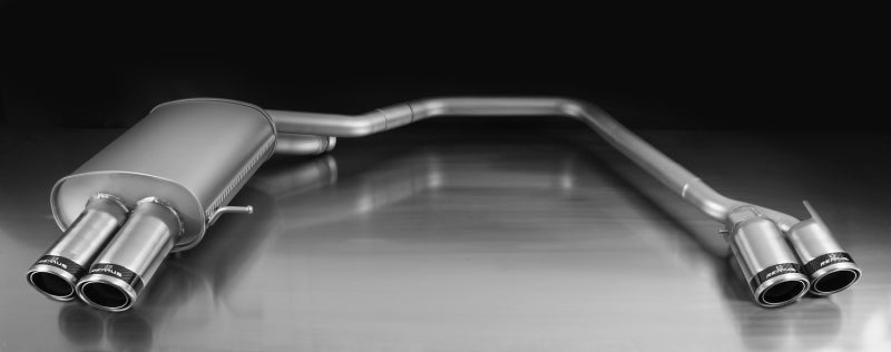 Remus 2010 BMW 5 Series F10 Sedan / F11 Touring Sport Axle Back Exhaust w/Carbon Ring Tail Pipes Remus