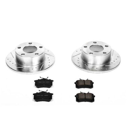 Power Stop 98-04 Audi A6 Rear Z23 Evolution Sport Brake Kit PowerStop