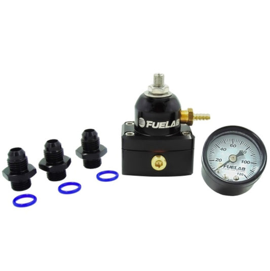 FUELAB 535 Series EFI Fuel Pressure Regulator Kit 25-90 PSI -6AN - 53501-1K