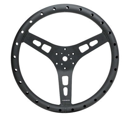 NRG Reinforced Steering Wheel 350mm Sport Full Aluminum Light Weight Welded Steering Wheel - RST-025MB-1