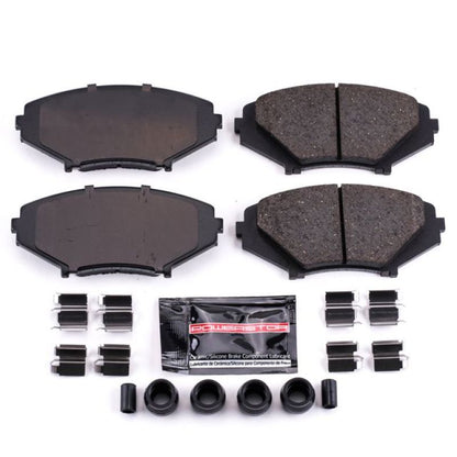 Power Stop 04-11 Mazda RX-8 Front Z23 Evolution Sport Brake Pads w/Hardware PowerStop