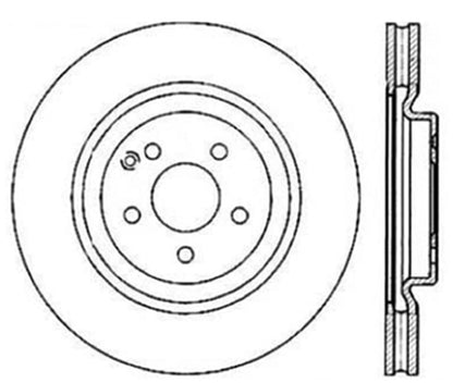 StopTech Drilled Sport Brake Rotor Stoptech