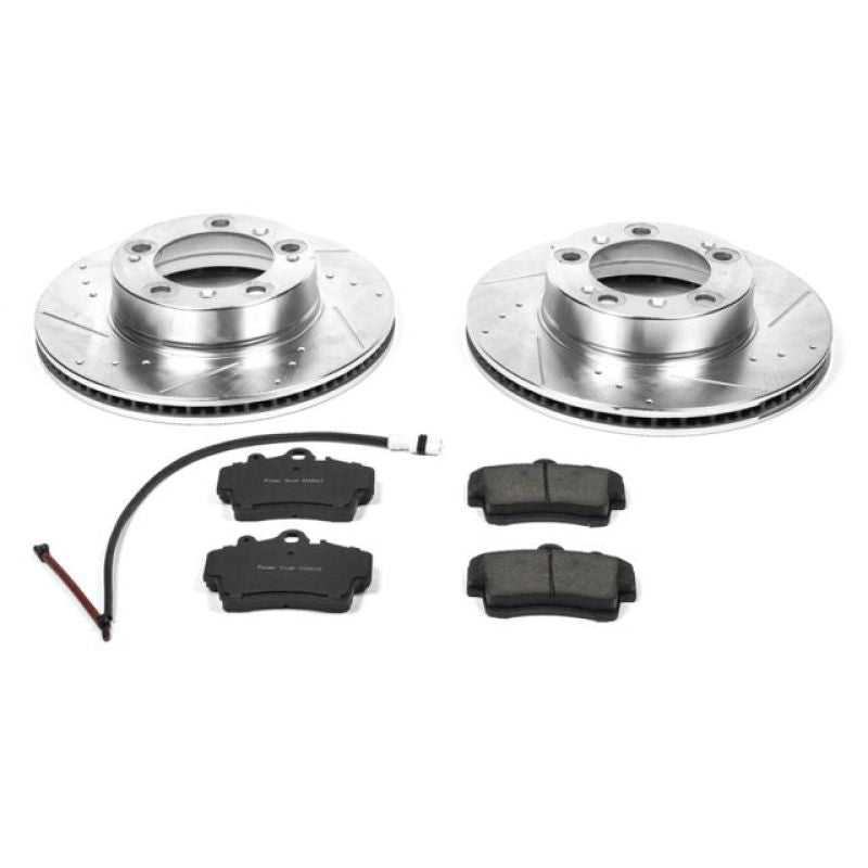 Power Stop 97-04 Porsche Boxster Front Z23 Evolution Sport Brake Kit PowerStop