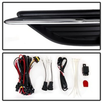 Spyder Chrysler 200 2011-2014 OEM Fog Light W/Universal Switch- Clear FL-C20011-C SPYDER