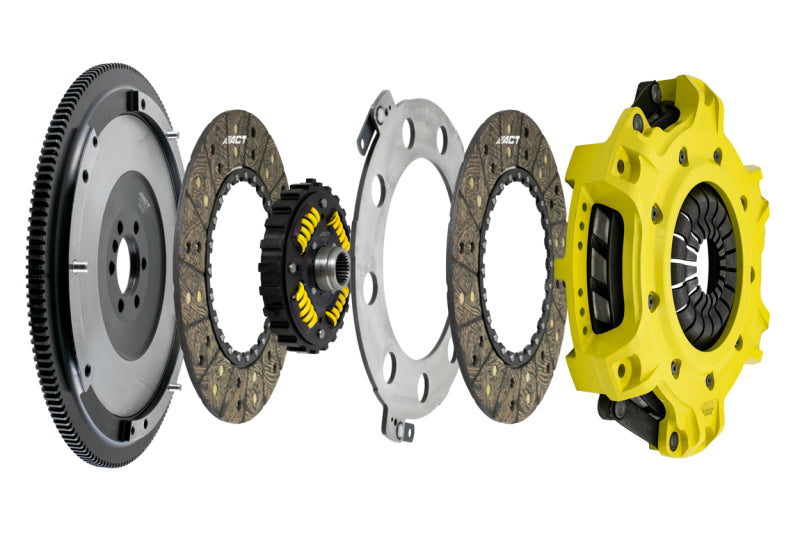 ACT Chevy Camaro/Corvette LS1/LS2/LS3/LS6/LS7 Mod-Twin 10.5 XT Sprung Disc Street Clutch Kit ACT