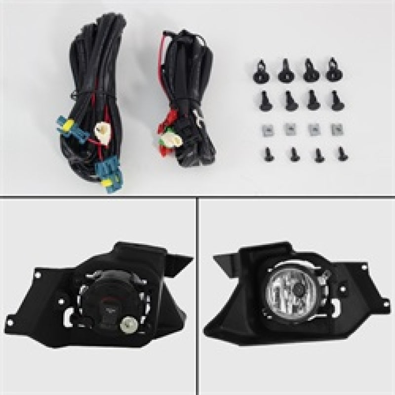 Spyder Honda CRV 2012-2014 OEM Fog Lights W/Switch Clear FL-HCRV2012-C SPYDER