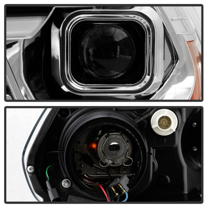 Spyder Dodge Durango 11-13 Halogen Model Only Projector Headlights - Chrome PRO-YD-DDU11SI-C SPYDER