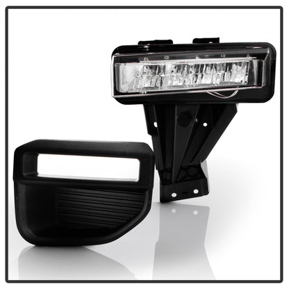 Spyder 20-22 Ford F250/F350 Super Duty OEM Full LED Fog Lights W/ Switch - Clear SPYDER