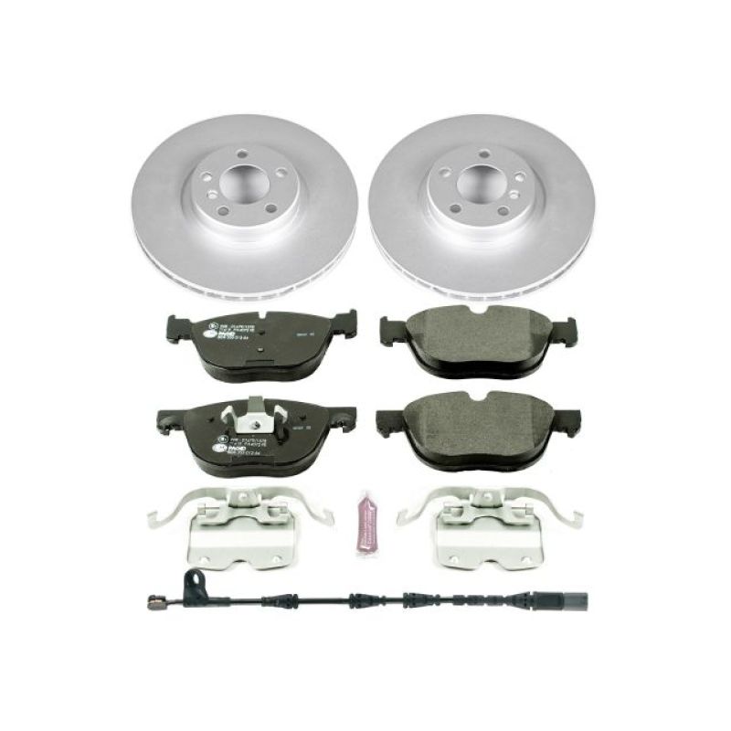 Power Stop 10-13 BMW X5 Front Euro-Stop Brake Kit PowerStop