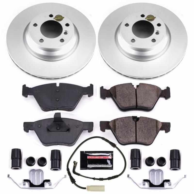 Power Stop 2006 BMW 330i Front Z23 Evolution Sport Coated Brake Kit PowerStop
