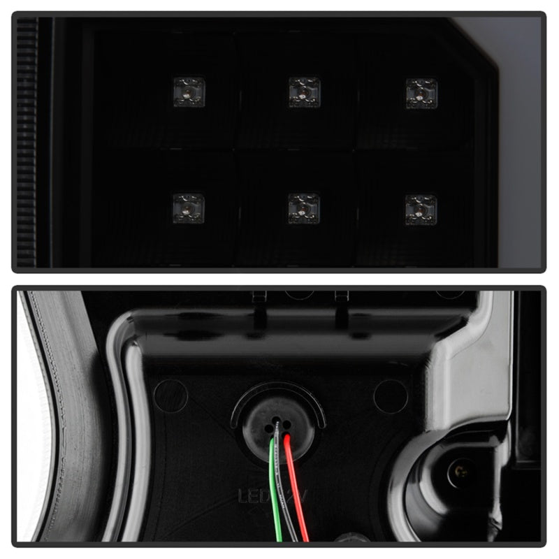 Spyder 04-09 Dodge Durango LED Tail Lights - Black Smoke ALT-YD-DDU04-LED-BSM SPYDER