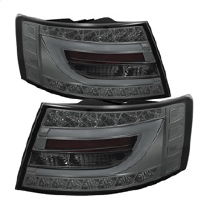 Spyder Audi A6 05-08 4Dr Sedan Light Bar LED Tail Lights Smke ALT-YD-AA605-LBLED-SM SPYDER