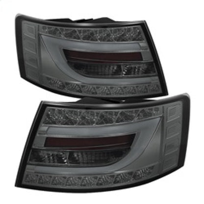 Spyder Audi A6 05-08 4Dr Sedan Light Bar LED Tail Lights Smke ALT-YD-AA605-LBLED-SM SPYDER
