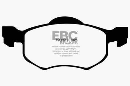 EBC Ultimax2 Front Brake Pads - UD843 EBC