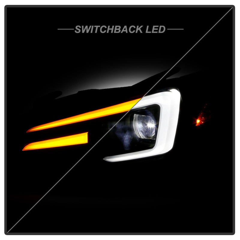 Spyder Subaru Impreza WRX 15-20 LED High-Power LED Headlights-Black PRO-YD-SWRX15LEDAP-SBSEQ-BK SPYDER