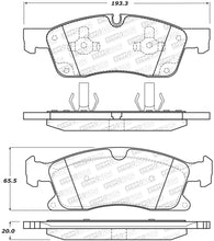 Load image into Gallery viewer, StopTech Premium Ceramic Front Brake Pads - 308.16290