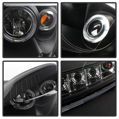 Spyder Dodge Ram 1500 06-08/Ram 2500 06-09 Projector Headlights LED Halo LED Blk PRO-YD-DR06-HL-BK SPYDER