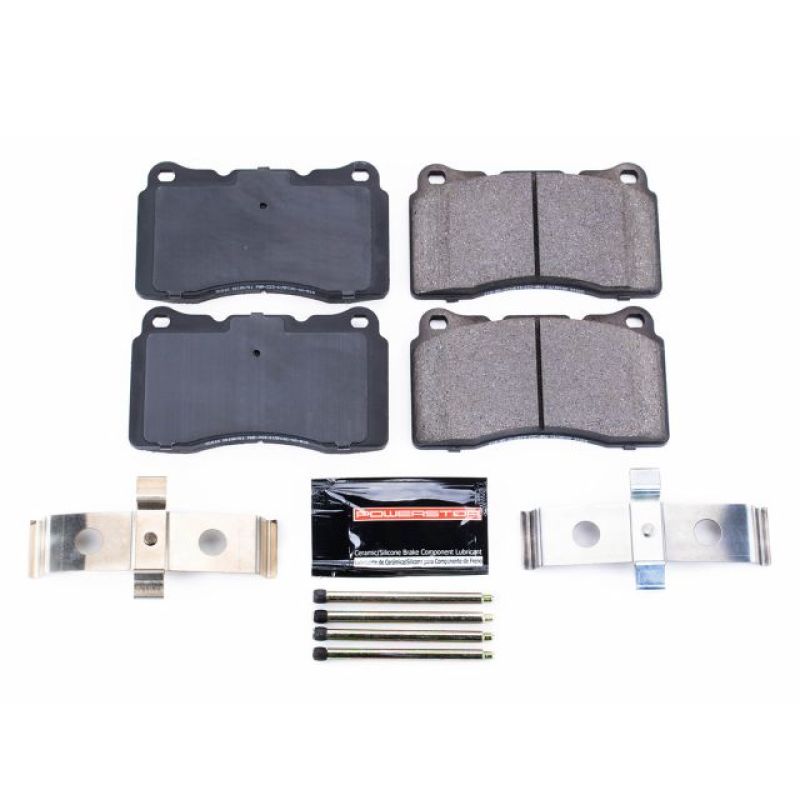 Power Stop 04-07 Volvo V70 Front Z23 Evolution Sport Brake Pads w/Hardware PowerStop