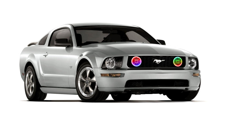 Oracle Ford Mustang GT 05-09 LED Fog Halo Kit - ColorSHIFT ORACLE Lighting