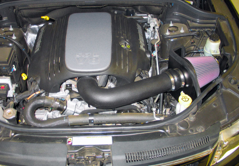 K&N 11 Dodge Durango 5.7L V8 / 11 Jeep Grand Cherokee 5.7L V8 Aircharger Performance Intake K&N Engineering