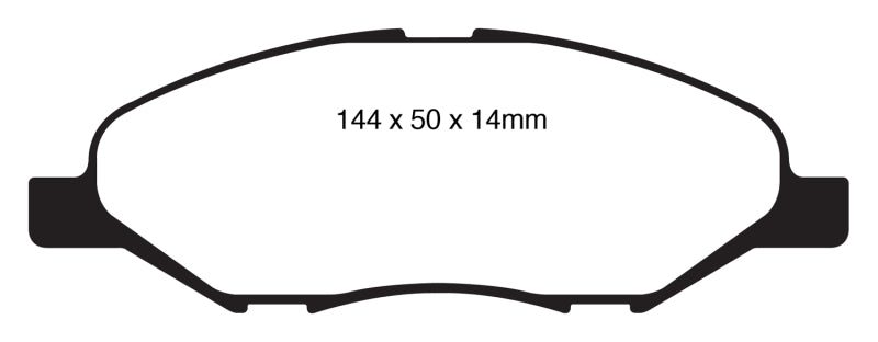 EBC GreenStuff Front Brake Pads - DP21832