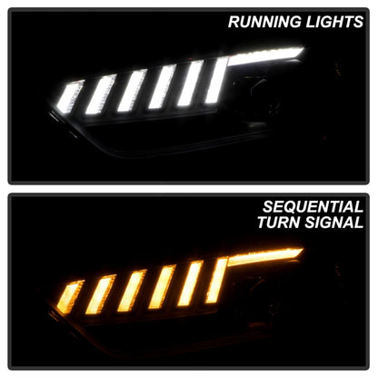 Spyder 13-16 Audi A4/S4 HID Model Only Projector Headlights - Black PRO-YD-AA413HIDSI-BK SPYDER