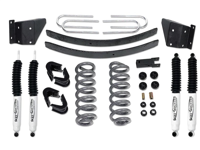 Tuff Country 73-79 Ford F-150 4X4 4in Performance Lift Kit (w/2.5in Wide Rear Springs No Shocks)