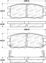 Load image into Gallery viewer, StopTech Premium Ceramic Front Brake Pads - 308.05800