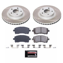 Load image into Gallery viewer, Power Stop 2000 Subaru Outback Front Semi-Coated Rotor Kit