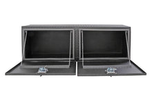 Load image into Gallery viewer, Deezee Universal Tool Box - Specialty 60In Topsider Black BT Alum (Txt Blk)