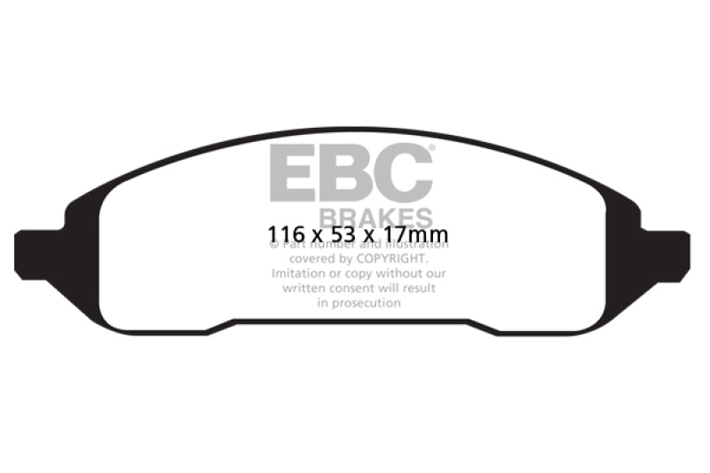 EBC GreenStuff Rear Brake Pads - DP61694