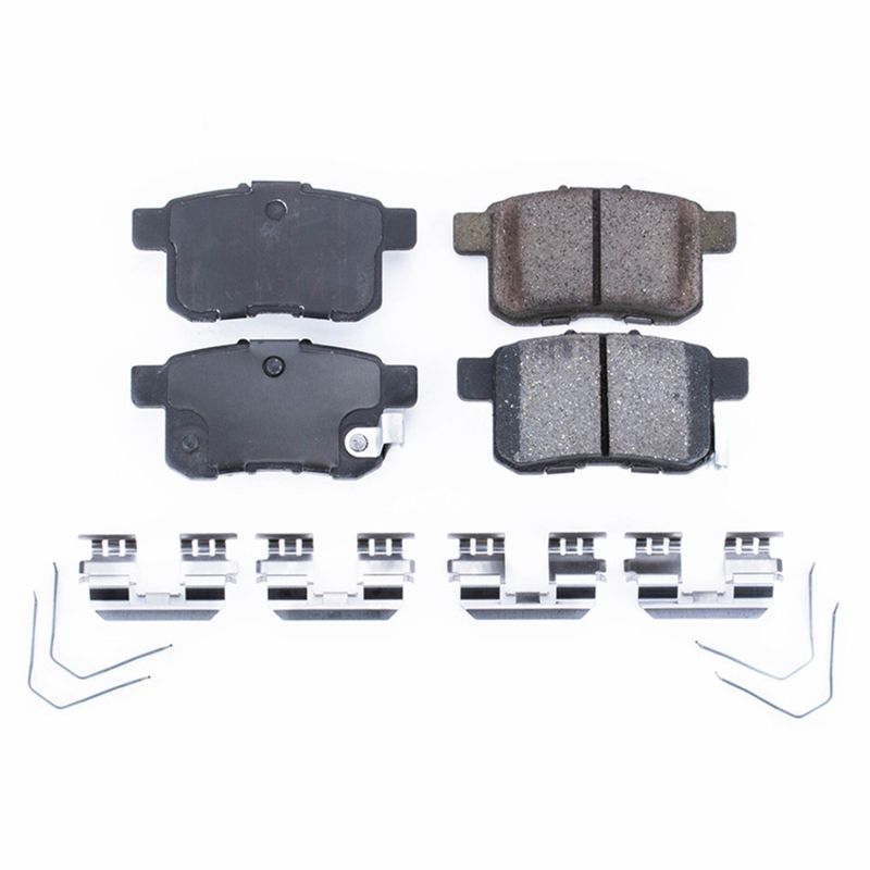 Power Stop 11-14 Acura TSX Rear Z17 Evolution Ceramic Brake Pads w/Hardware PowerStop