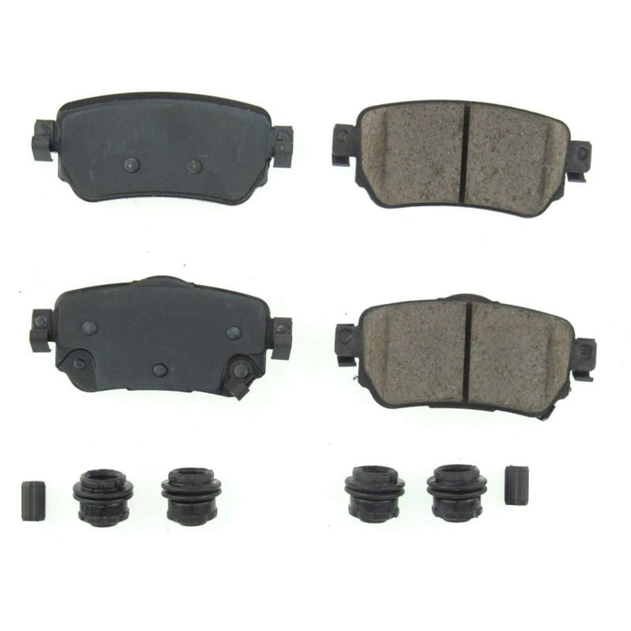 Power Stop 18-19 Nissan Leaf Front & Rear Z17 Evolution Geomet Coated Brake Kit