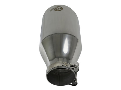 afe MACH Force-Xp Universal Exhaust Tip 2-1/2 IN Inlet x 4-1/2 IN Outlet x 9 IN L
