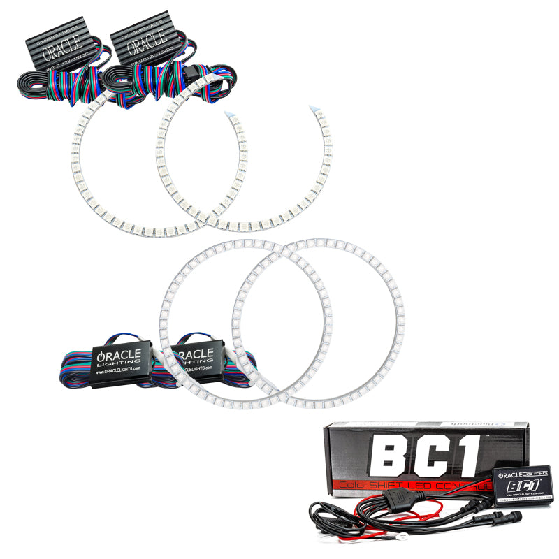 Oracle BMW 7 Series 06-08 Halo Kit - ColorSHIFT w/ BC1 Controller ORACLE Lighting