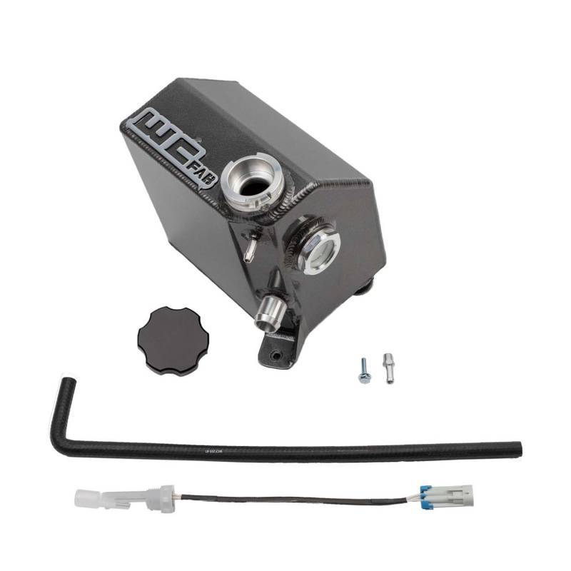 Wehrli 17-19 Chevrolet 6.6L L5P Duramax OEM Placement Coolant Tank Kit - Gloss Black Wehrli