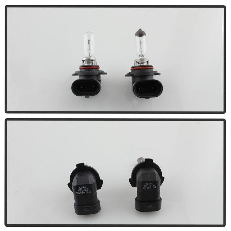 xTune GMC C/K Series 94-98 Headlights w/ Corner and Parking Lights - Black HD-JH-GCK94-BK-SET SPYDER