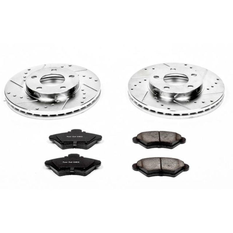 Power Stop 94-98 Ford Mustang Front Z23 Evolution Sport Brake Kit