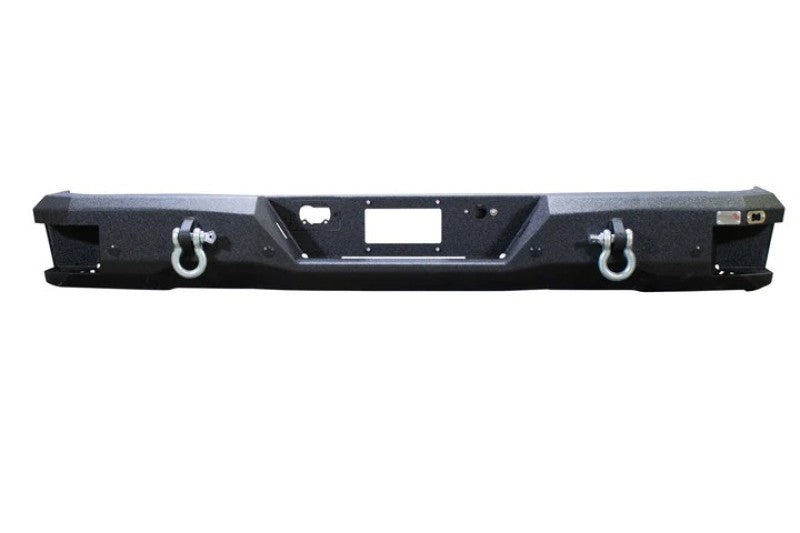 Fishbone Offroad 07-13 Chevy Silverado 1500 Rear Bumper  - Black Fishbone Offroad