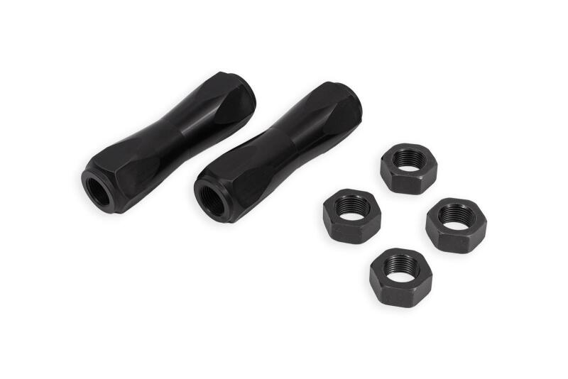 BMR 70-81 Chevrolet Camaro / Pontiac Firebird Tie Rod Sleeves 11/16in Thread - Black Anodized