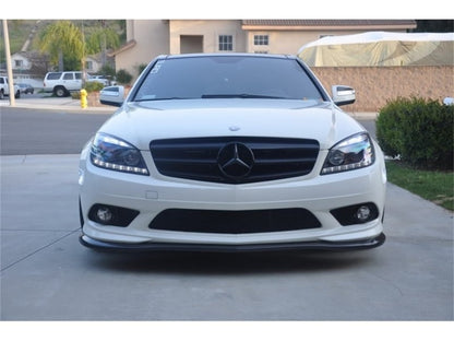 Spyder Mercedes Benz C-Class 08-11 Projector Headlights Halogen - DRL Blk PRO-YD-MBW20408-DRL-BK SPYDER