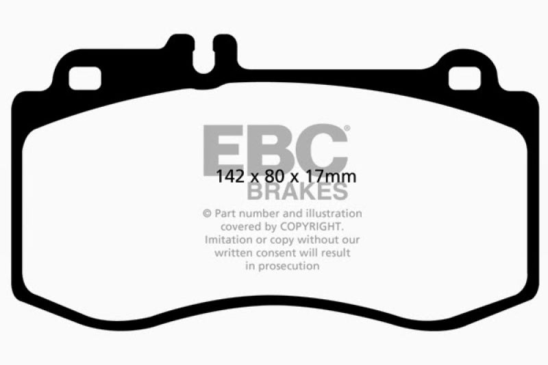 EBC GreenStuff Front Brake Pads - DP21857 EBC