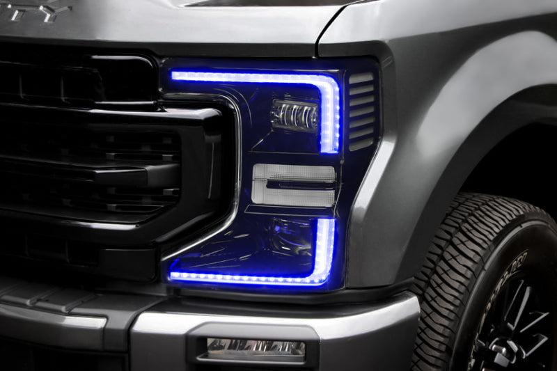 Oracle 20-22 Ford F-250/350 Super Duty Dynamic ColorSHIFT Headlight DRL Upgrade Kit w/Switchback ORACLE Lighting